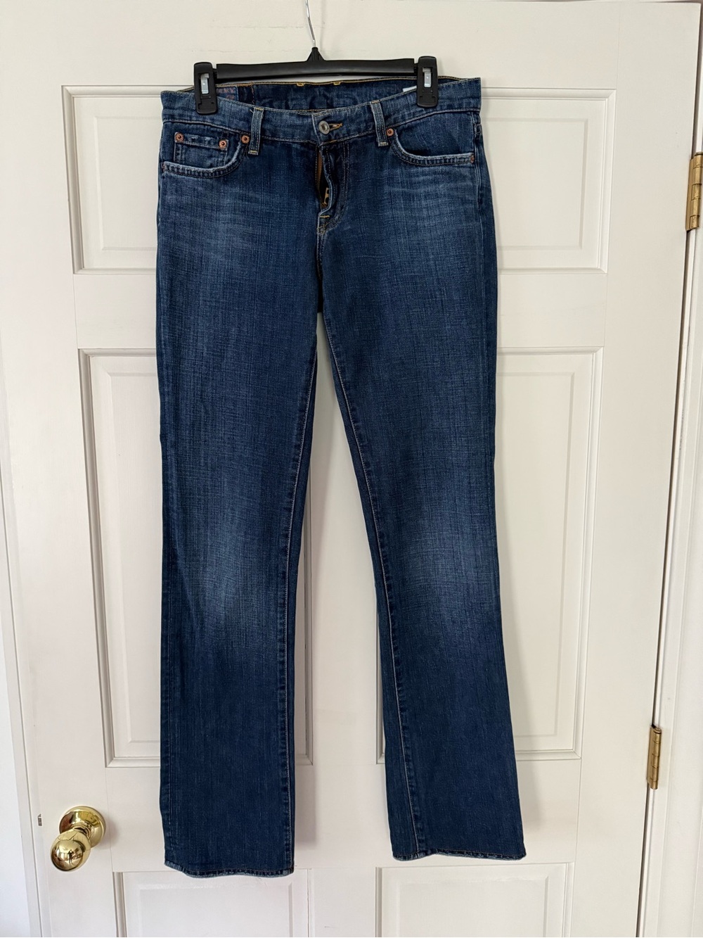 Lucky Brand Women’s Dark Wash Straight-Leg Jeans